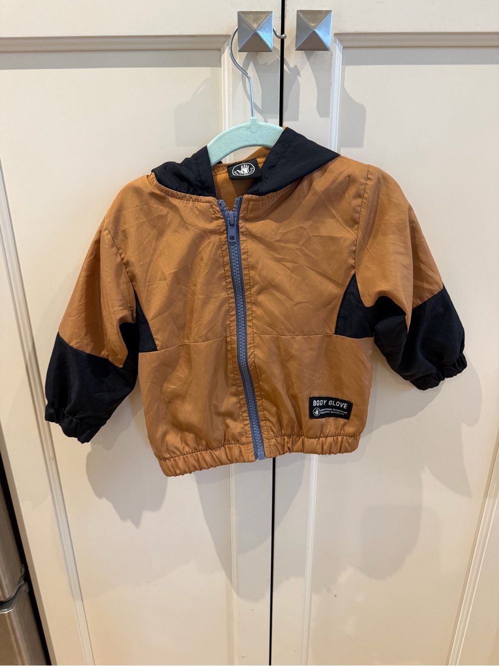 Body Glove 18m Kids' Brown & Black Hooded windbreaker Jacket